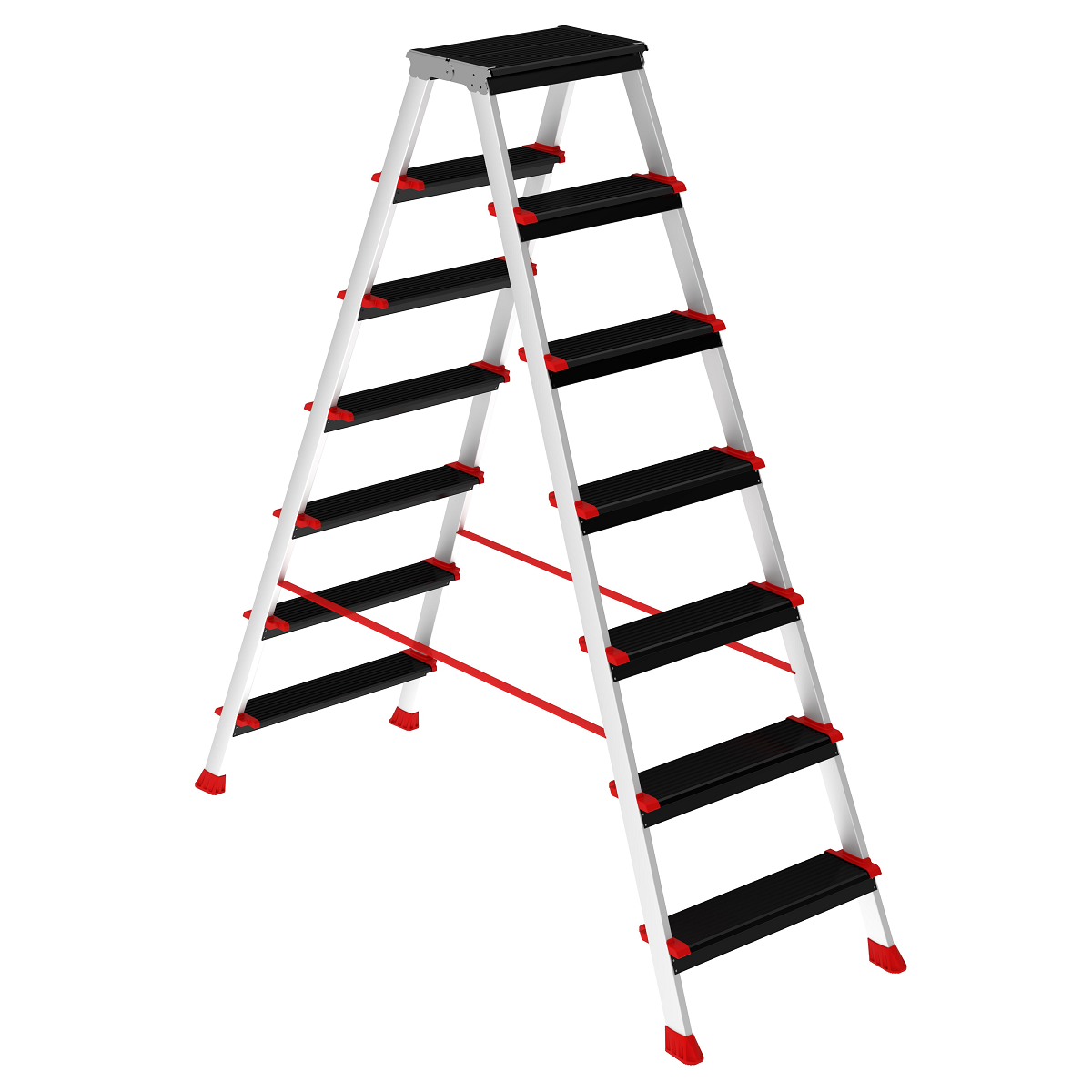 Saraylı 1327 Çift Taraflı Professional Alüminyum Merdiven 2m