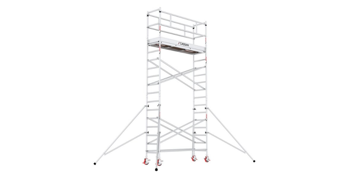 Çağsan Protube S6 Alüminyum İskele 6.4m