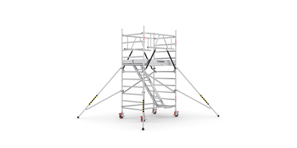 Çağsan Protube LN 230 ME 180 Merdivenli Alüminyum İskele 4.3m