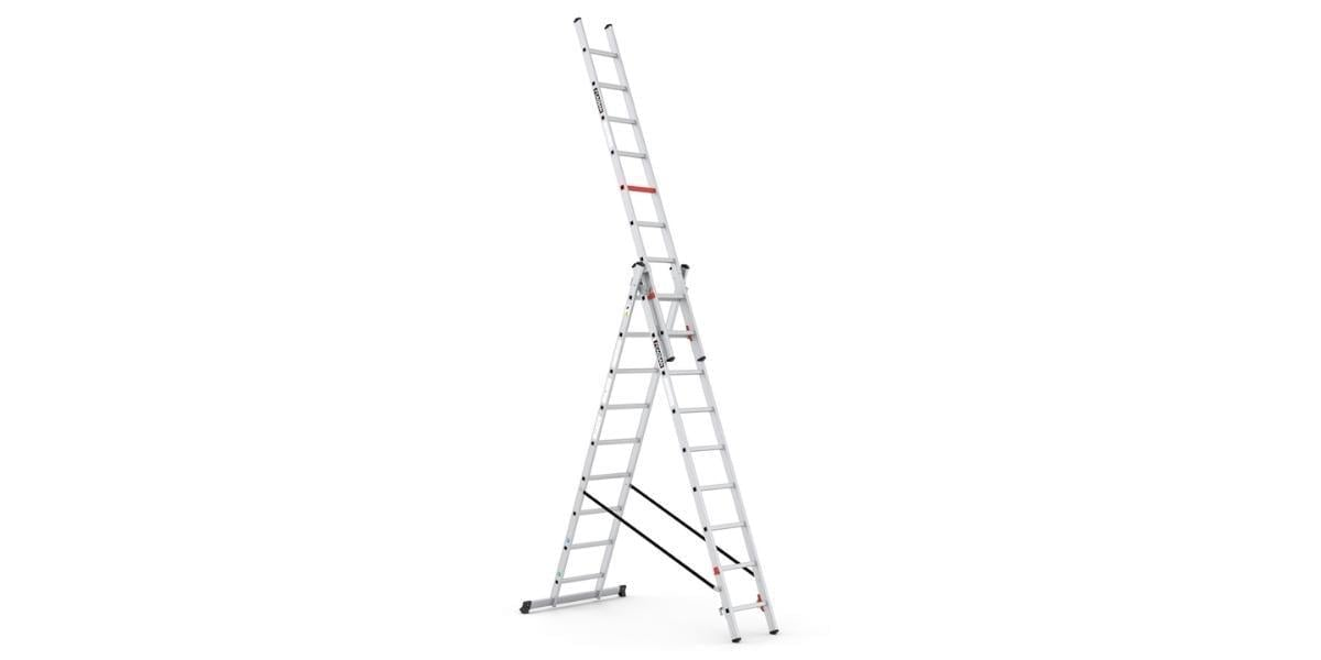 Çağsan Triomax TS 185 Üç Parçalı Çok Amaçlı Ekonomik Merdiven