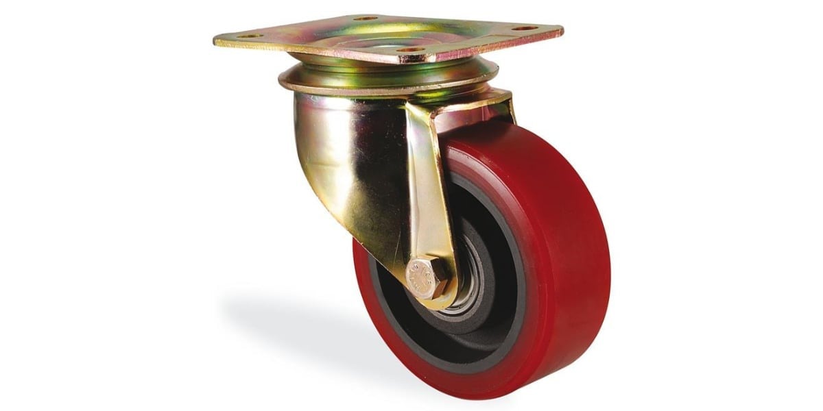 Kama K4102 KOR 125 Ağır Sanayi Tekeri Oynar Tablalı 450kg