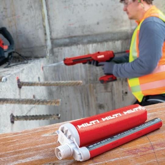 Hilti HIT-HY 200-R V3 Epoksi Kimyasal Dübeli 500ml - Bilal Expres