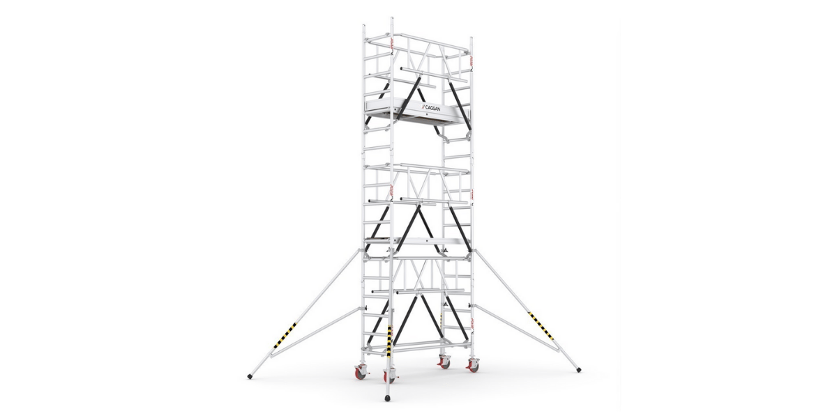 Çağsan Protube SN 440 180 Alüminyum İskele 6.4m