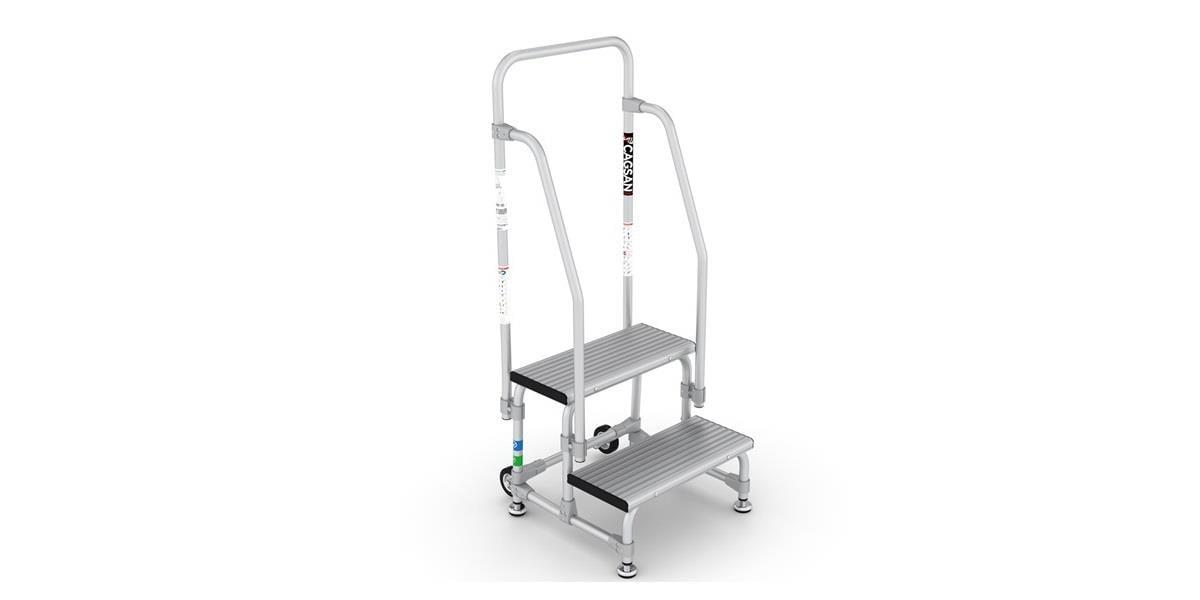 Çağsan RD0015CK-2 Basamaklı Profesyonel Montaj Merdiveni 50cm