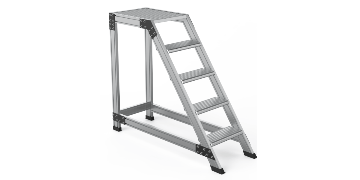 Saraylı 8304 Alüminyum Çok Amaçlı Montaj Merdiveni 2.3m