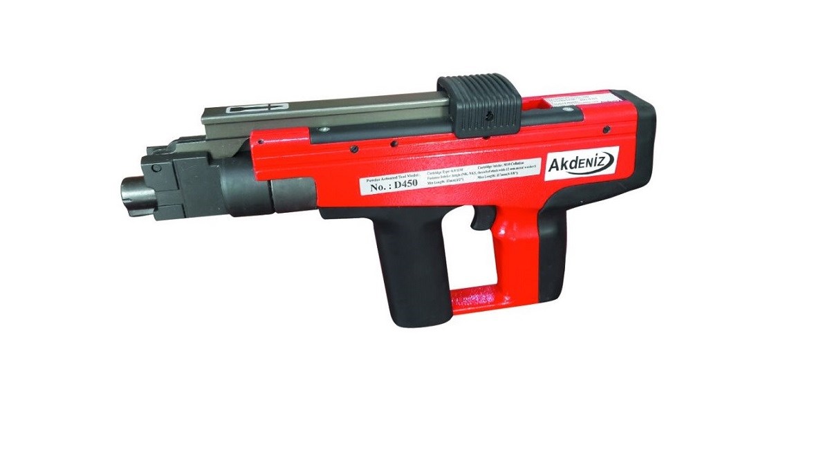 Akdeniz AKD450 Barutlu NK Çivi Klips Tabancası