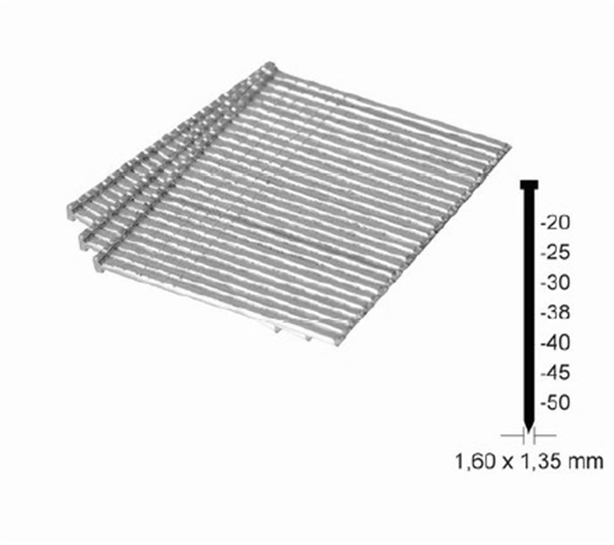 Akdeniz 16GA Brad Çivi 