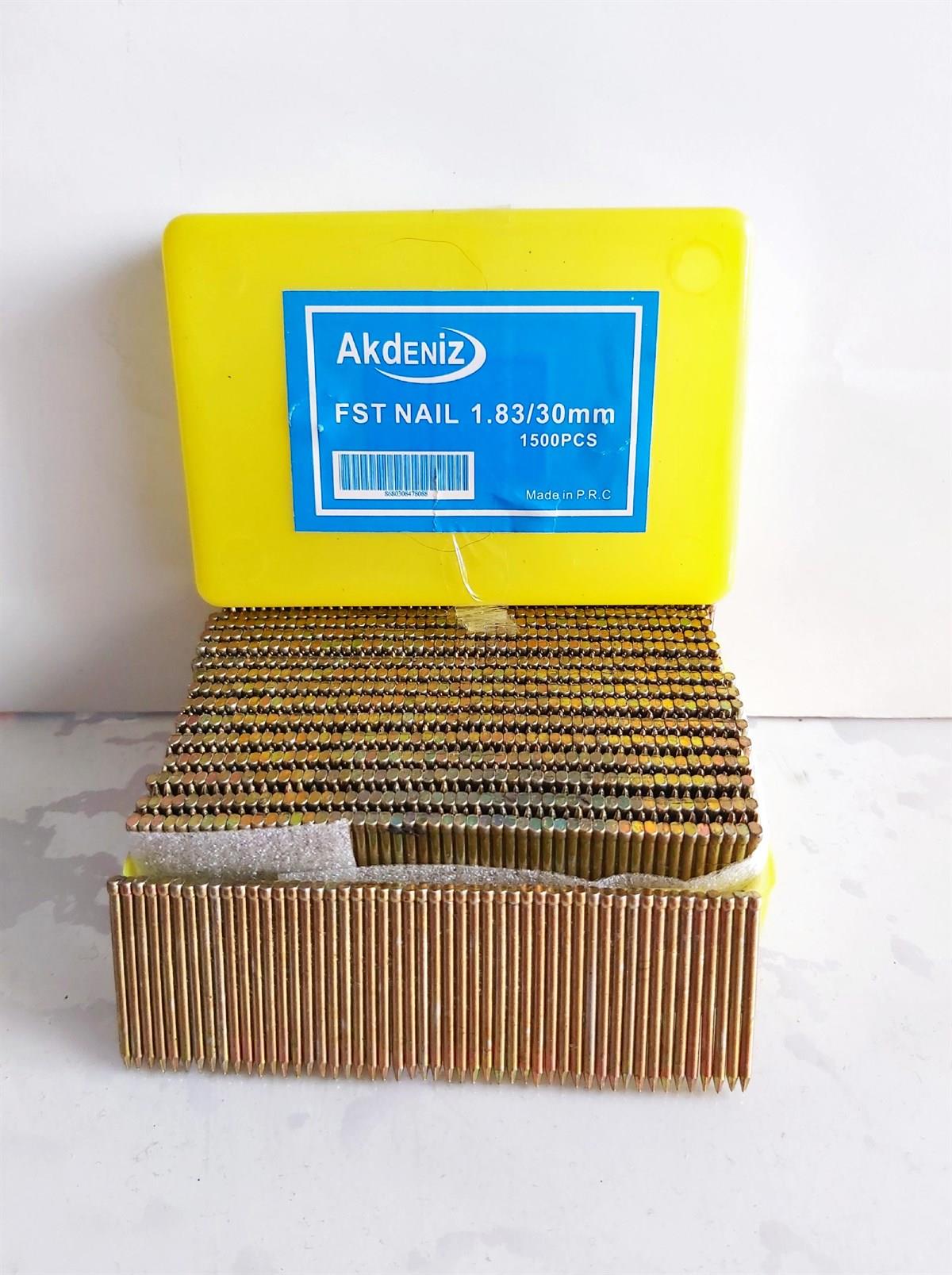 Akdeniz FST30 Çivi Lambiri-Süpürgelik Karasıva ve Betona Çakım