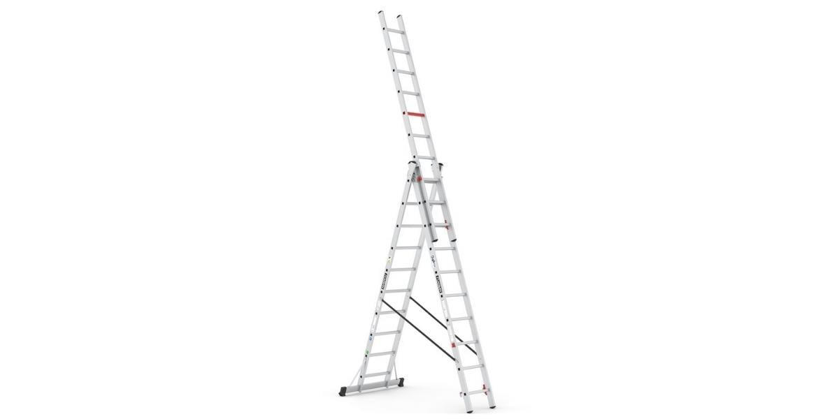 Çağsan Triocombi TS 190 Üç Parçalı Çok Amaçlı Merdiven 7.5m