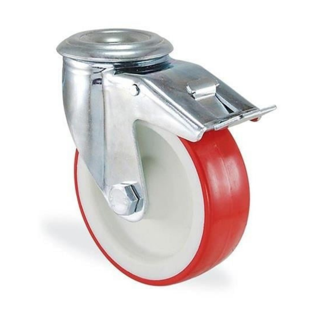 Kama 3800 PUB 150 F18 Delik Bağlantılı Frenli Teker 15cm 400kg