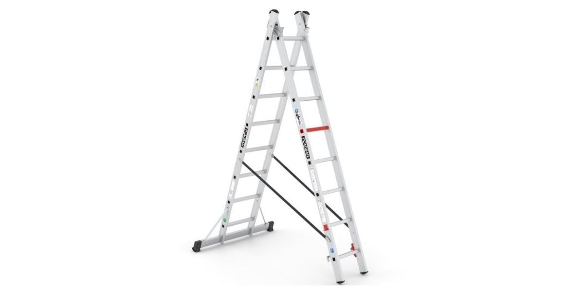 Çağsan Duocombi TSA 5 İki Parçalı Çok Amaçlı Merdiven 4.8m