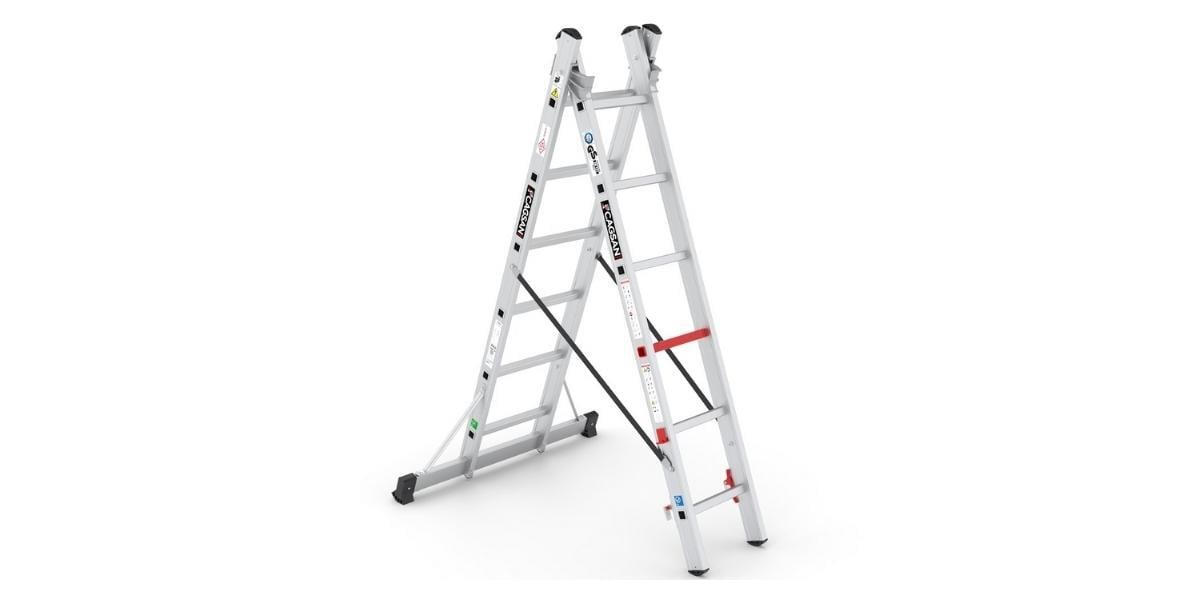 Çağsan TSA4 2x6 Basamaklı Çok Amaçlı Merdiven