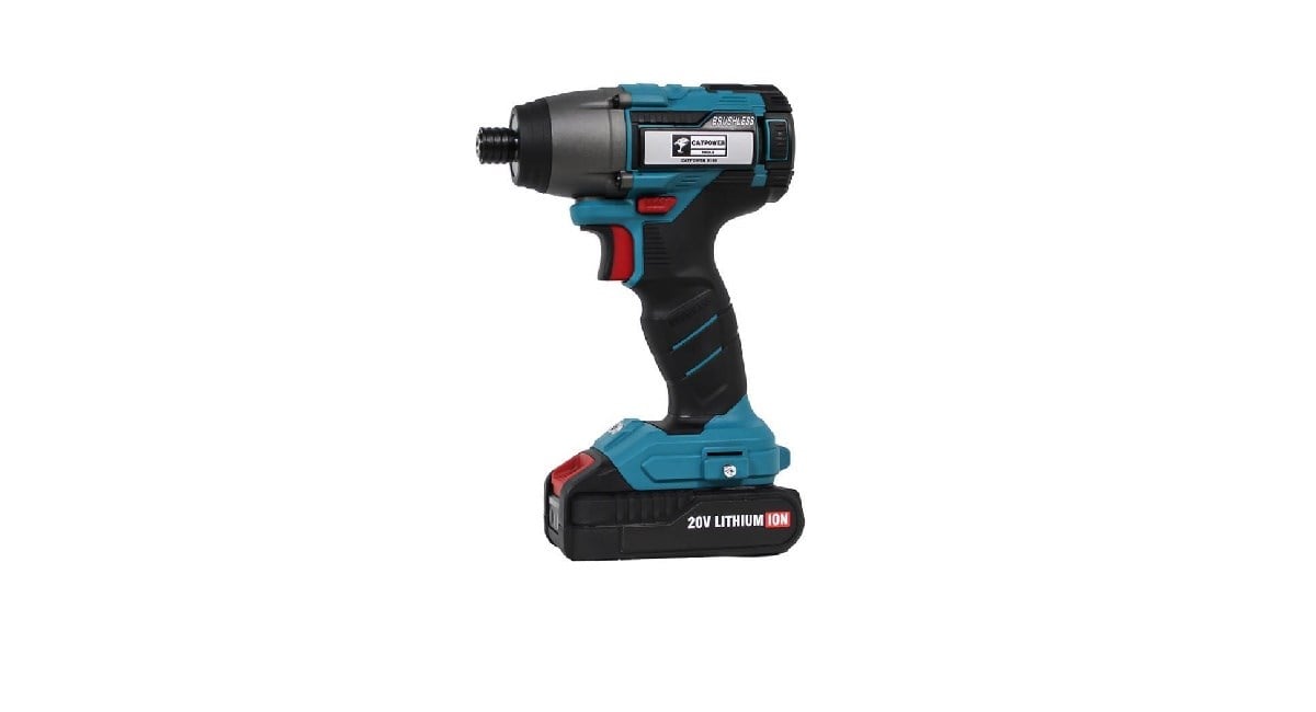 Catpower 5159 Akülü Vidalama Torklu Dijital Li-ion Set Kömürsüz 20v 2.0 Ah