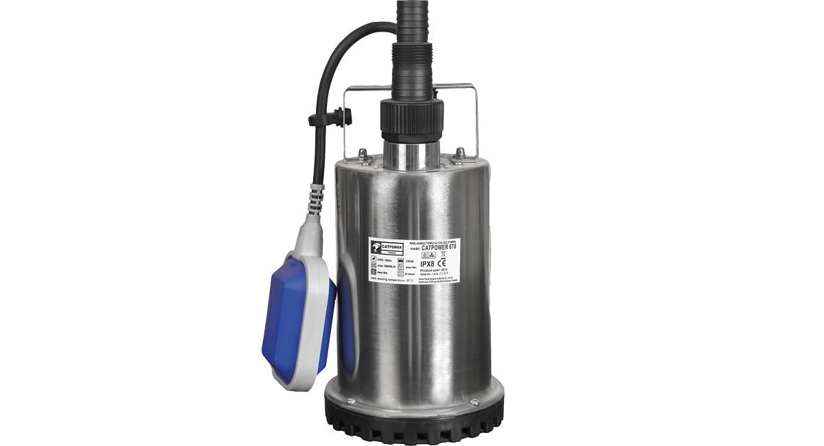 Catpower 670 Dalgıç Pompa Temiz Su 550w