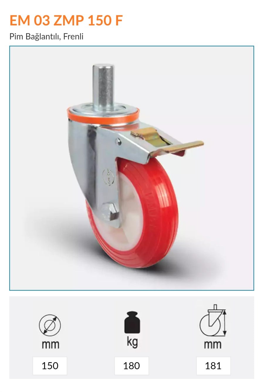 Pimli Teker Frenli EM 03 ZMP 150 F