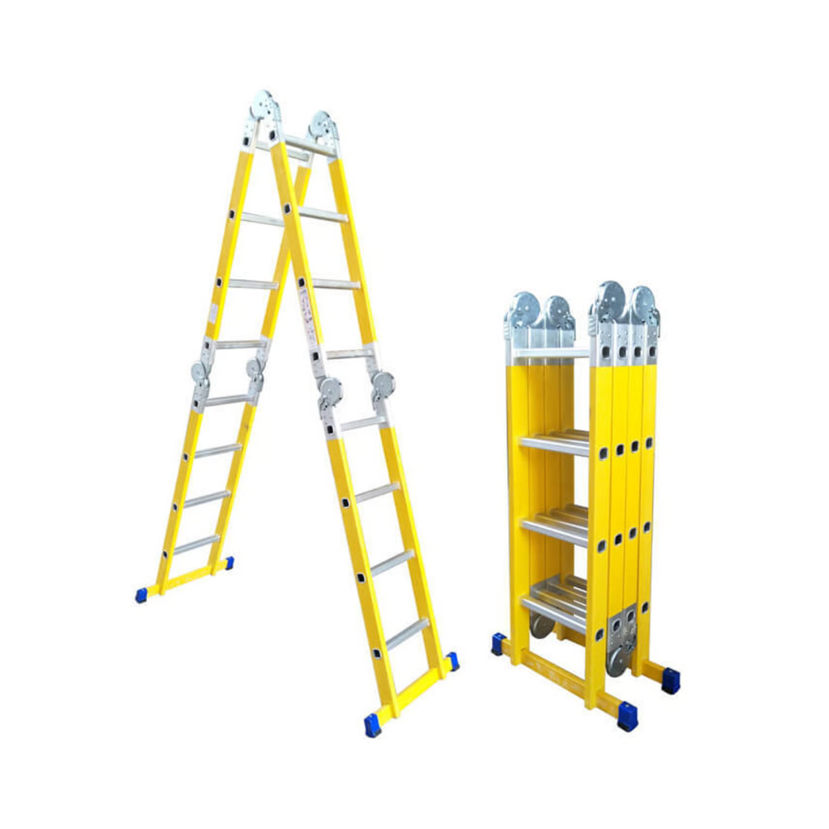 Saraylı 7616-F Çok Amaçlı Fiberglass Katlanır Merdiven 4.5m