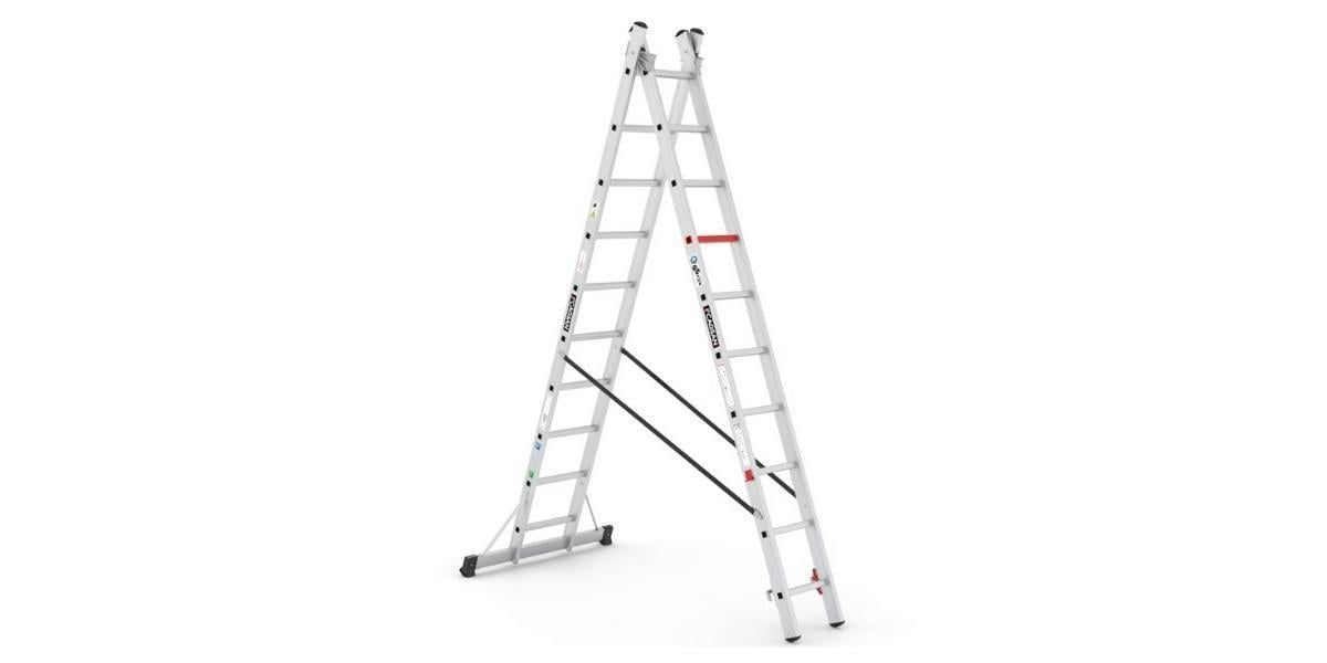 Çağsan Duocombi TSA 6 İki Parçalı Çok Amaçlı Merdiven 5.6m