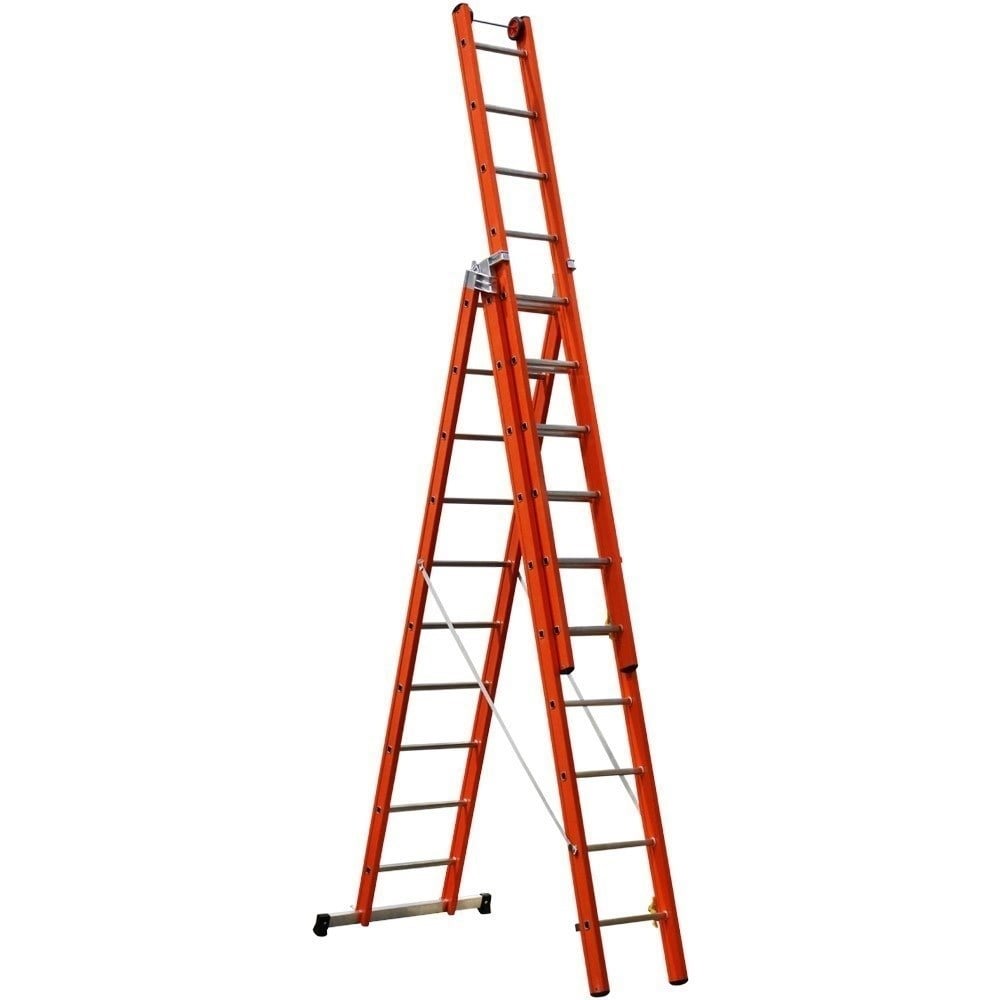 Çağsan V3 FS 175 Üç Parçalı Çok Amaçlı Fiberglas Merdiven 5.95m