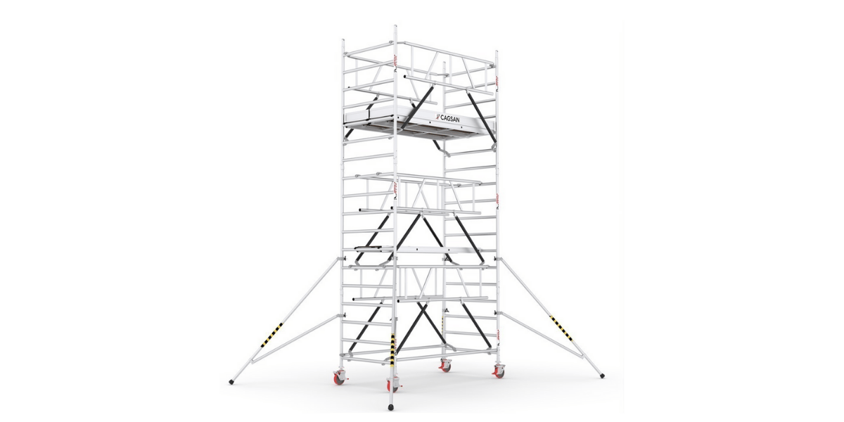 Çağsan Protube LN 440 240 Alüminyum İskele 6.4m