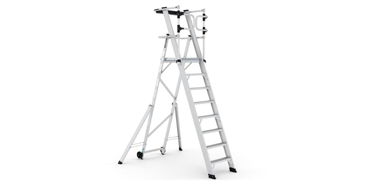 Çağsan Key-Pro KPN 7 Katlanır Platformlu Merdiven 3.9m