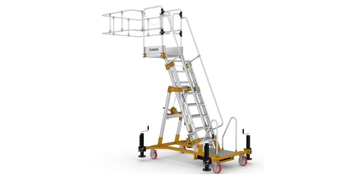 Çağsan YP250 Montana Yüksekliği Ayarlanabilir Platform Tanker Merdiveni