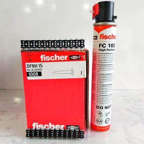 Fischer Çelik çivisi 15mm +Gaz 1008 Adet/Kutu