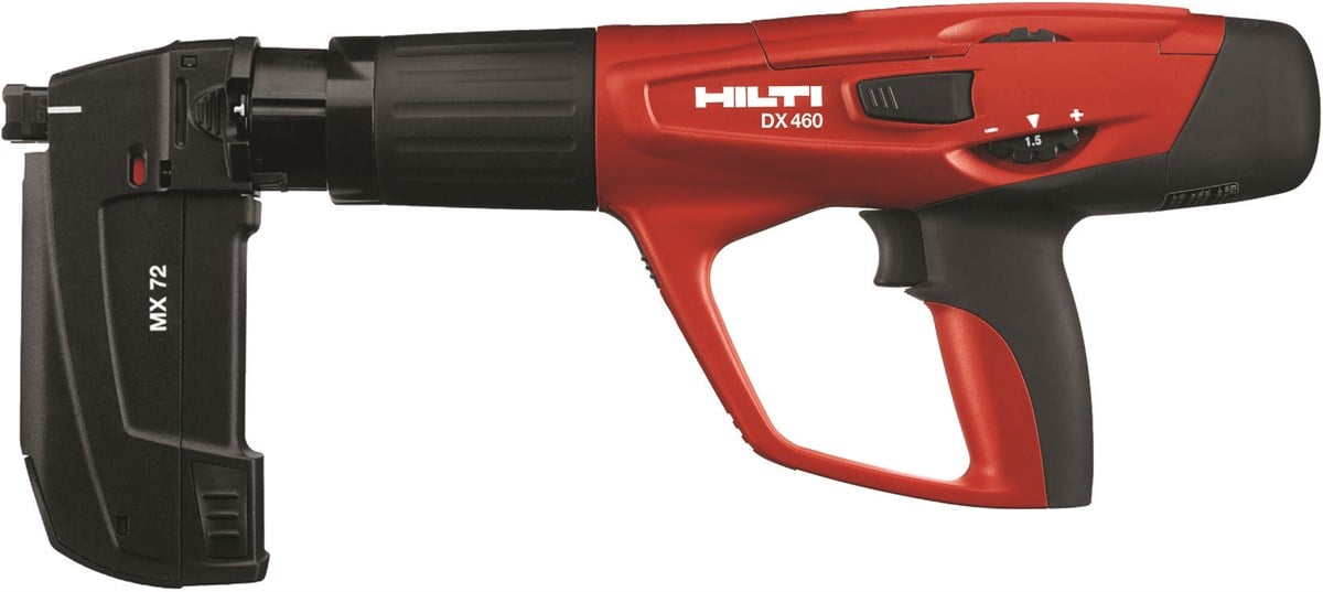 Hilti DX 460 MX 72 Barutlu tam otomatik çivi çakma tabancası