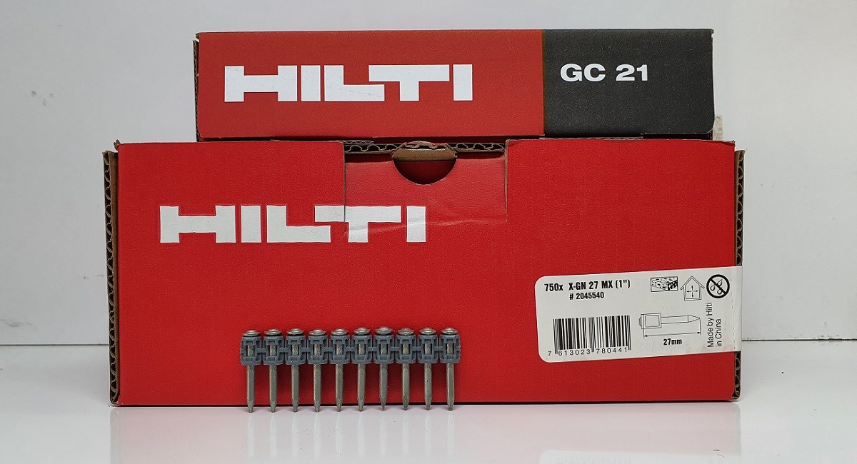 Hilti Gx120 Çivi Gaz 27mm - Bilal Expres - 0362 543 04 44