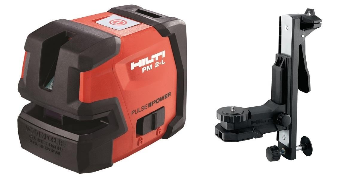 HİLTİHilti PM 2-L Lazer +PMA 90 Duvar Askısı MıknatıslıPM 2L+PMA 90 SET 2047044-2227009