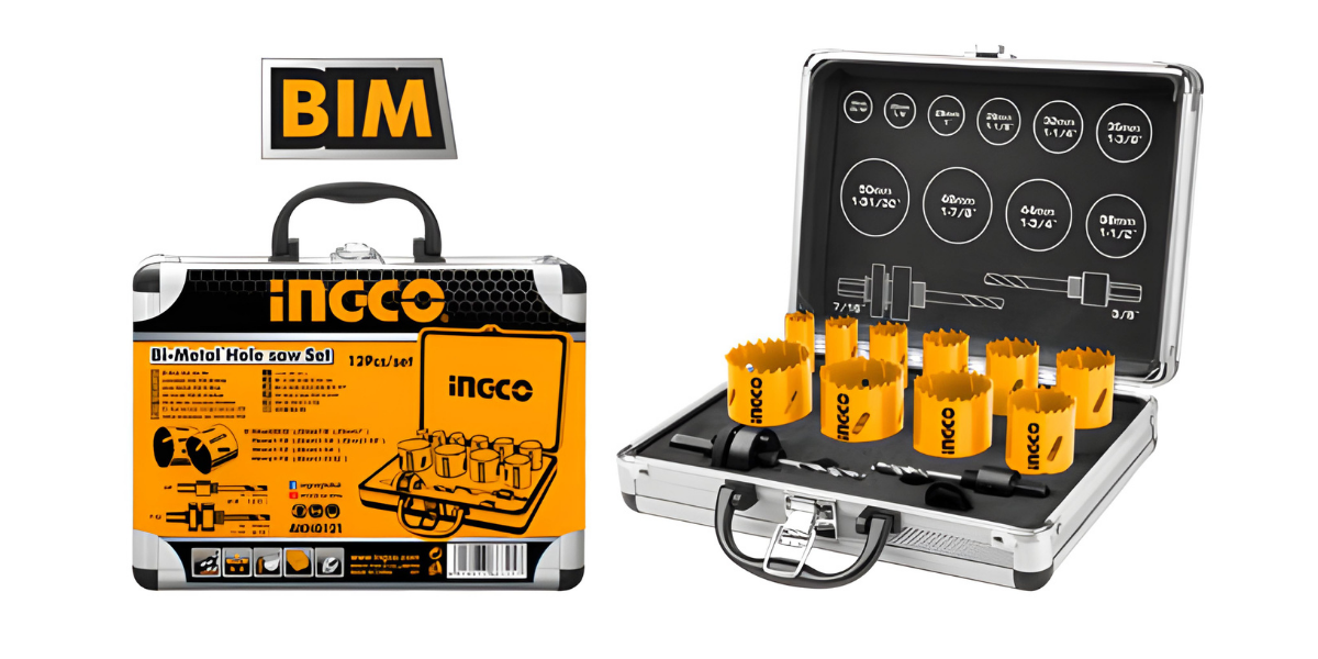 Ingco AKH0121 12'li Bi-Metal Panç Seti