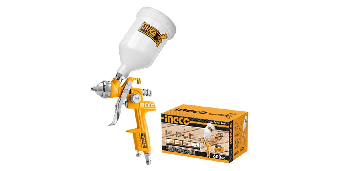 Ingco ASG1061Endüstriyel HVLP Boya Tabancası 600CC