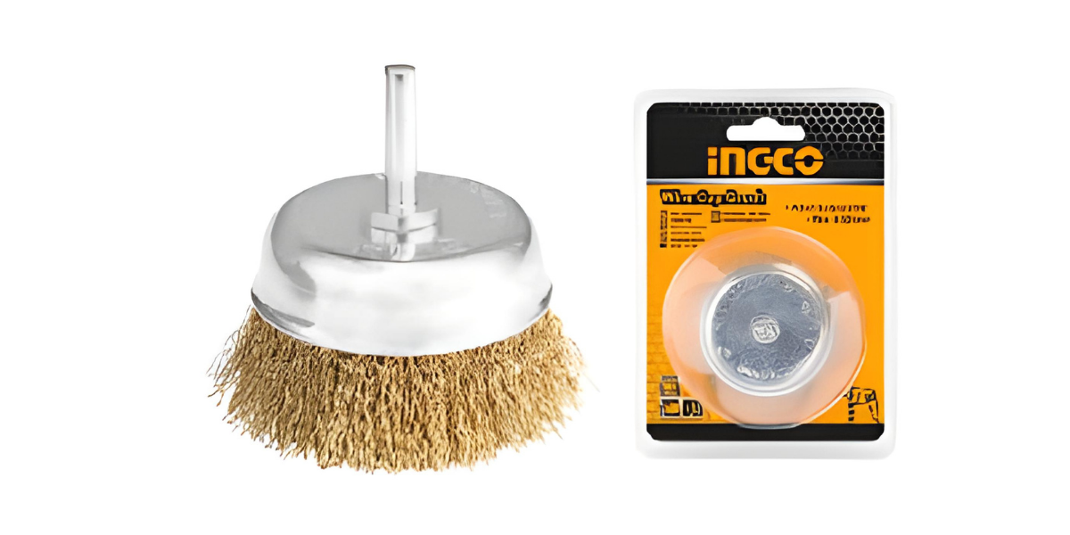 Ingco WB30501 Pimli Çanak Tel Fırça