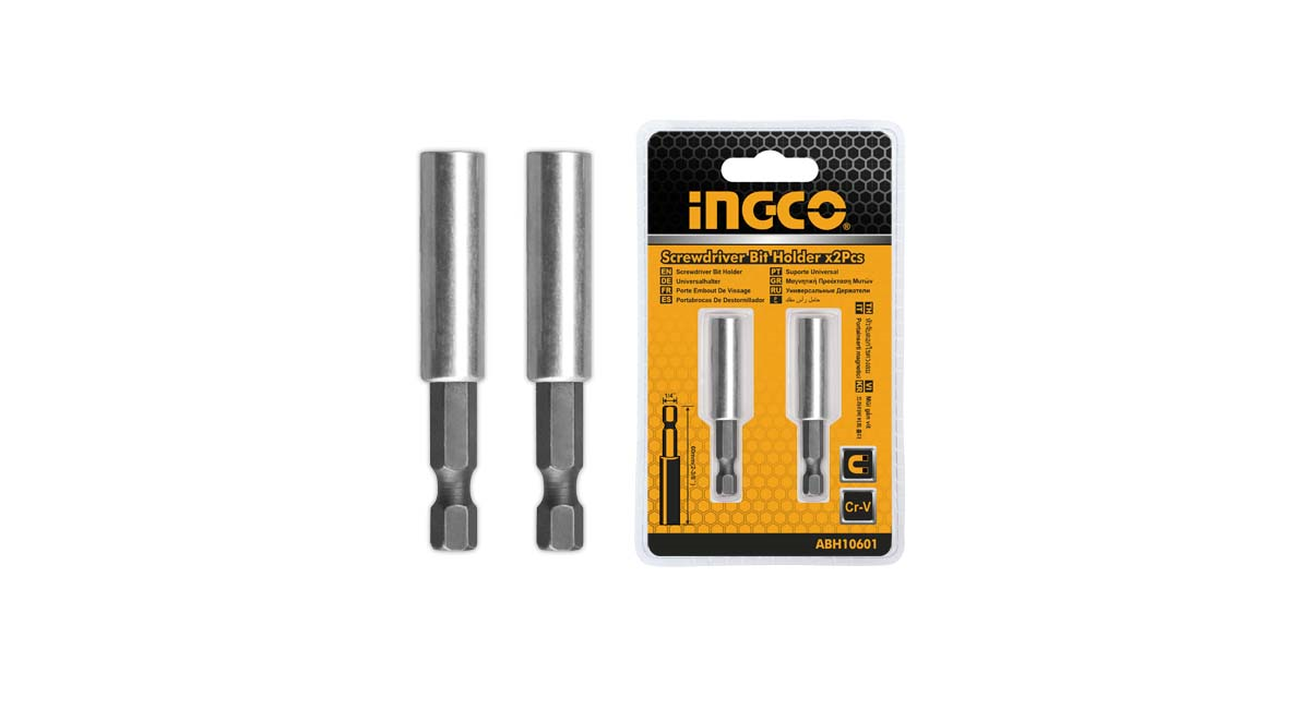 INGCOIngco ABH10601 2'li Bits Tornavida Ucu AdaptörüING-ABH10601