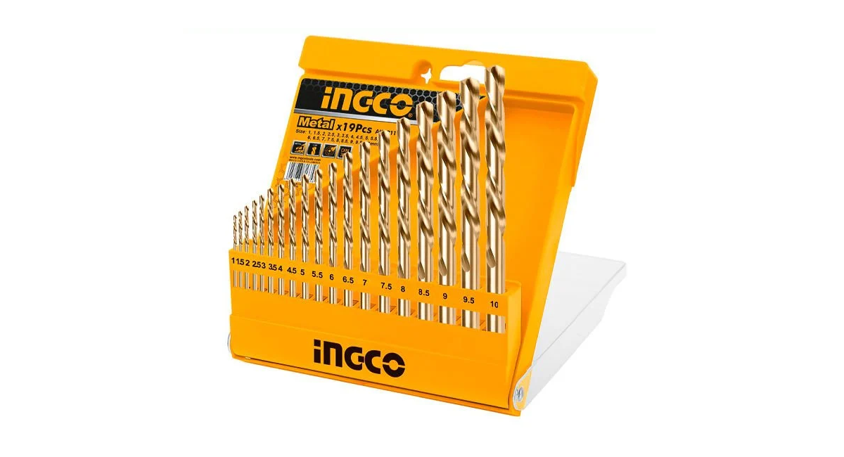 INGCOIngco AKDB1195 19'lu HSS Matkap Ucu SetiING-AKDB1195