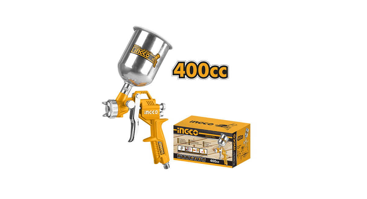 Ingco ASG4041 Havalı Boya Tabancası 400CC