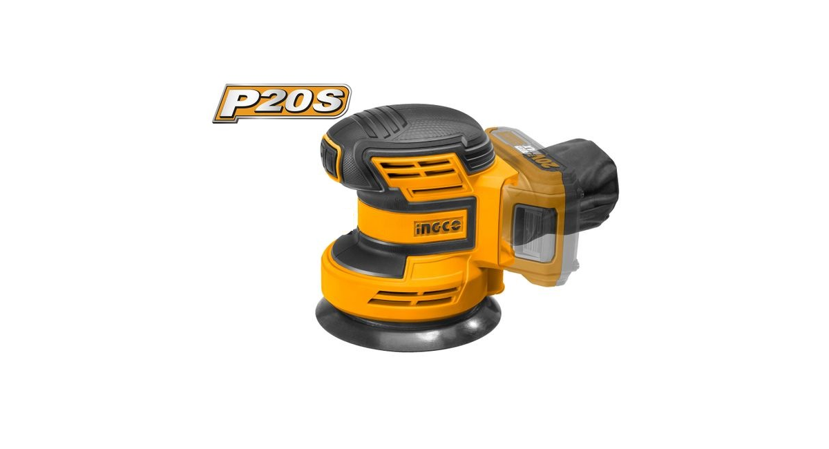 Ingco CROSLI2001 Li-ion Akülü Orbital Zımpara 20V