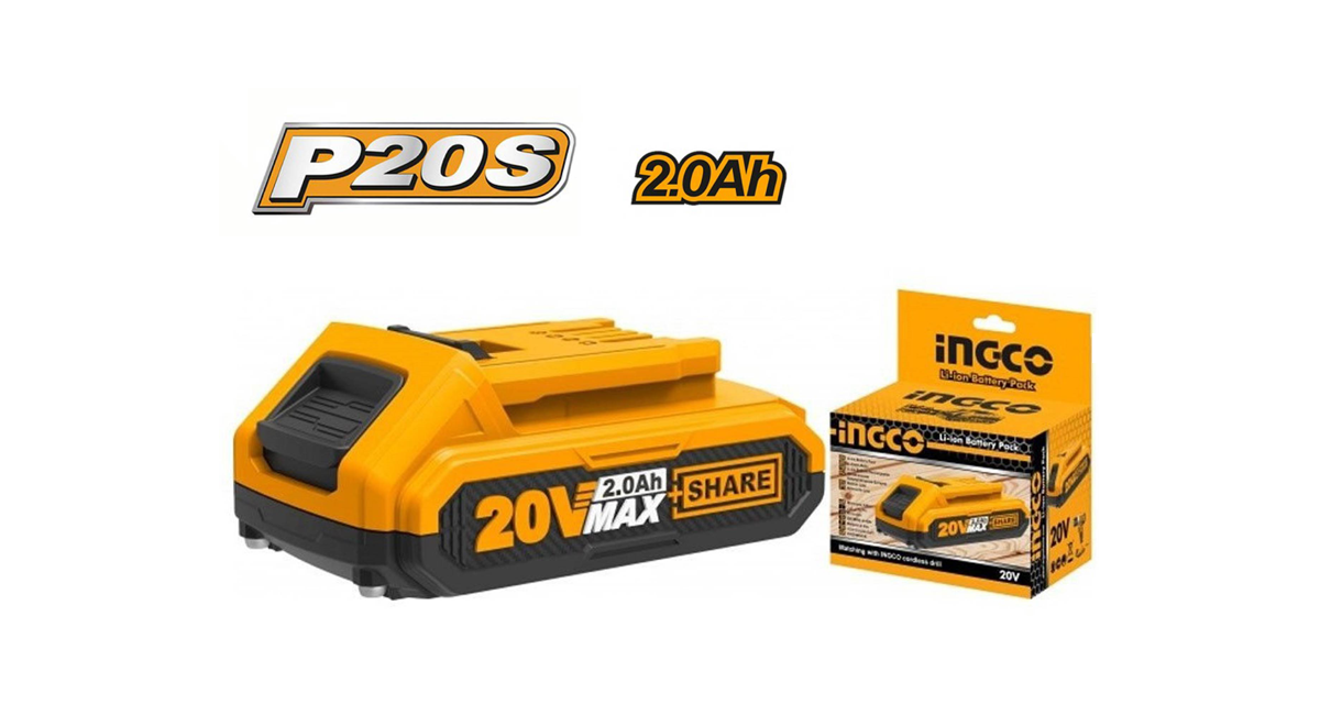 Ingco FBLI2001 Li-ion Akü 20V 2.0Ah