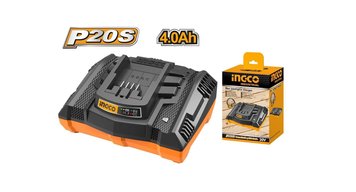 Ingco FCLI2003 Hızlı Akıllı Şarj Cihazı 20V