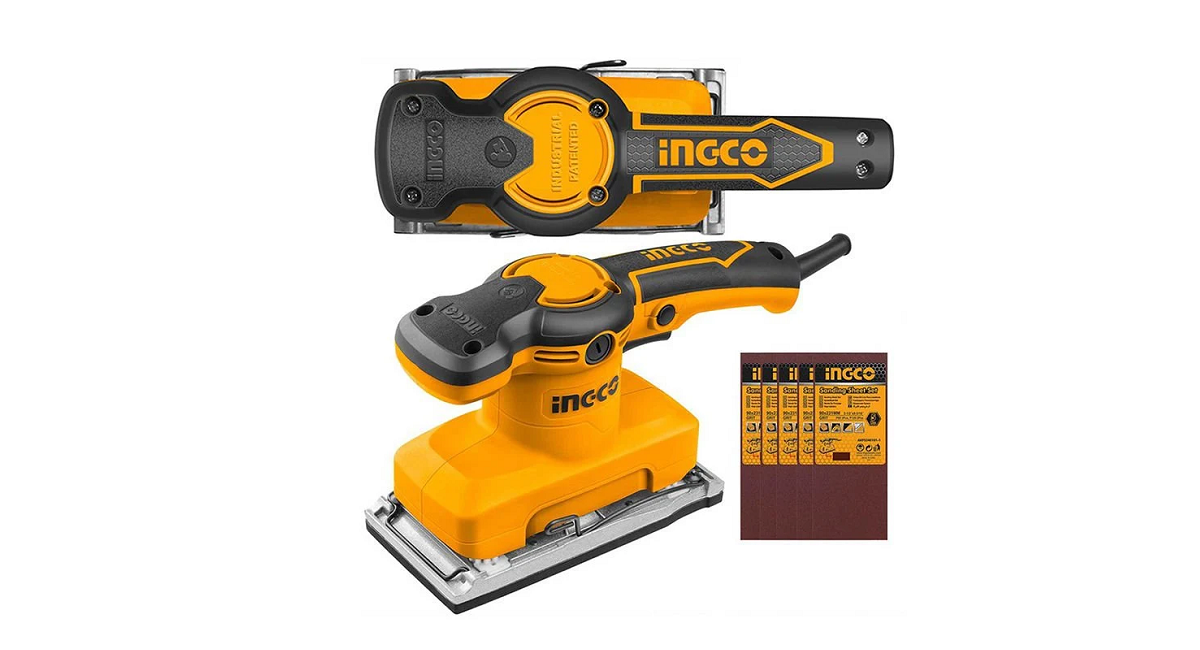 Ingco FS3208 Endüstriyel Elektrikli Ekzantrik Zımpara 320W