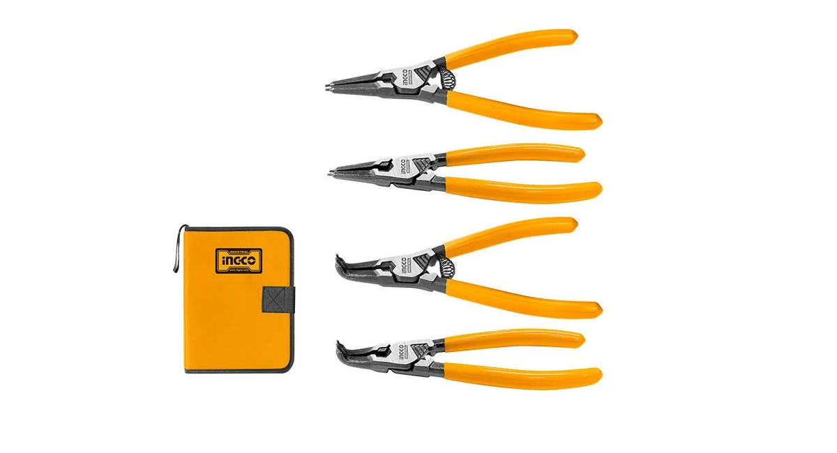 INGCOIngco HCCPS26125 Endüstriyel 4 Adet Sekman Pense SetiING-HCCPS26125