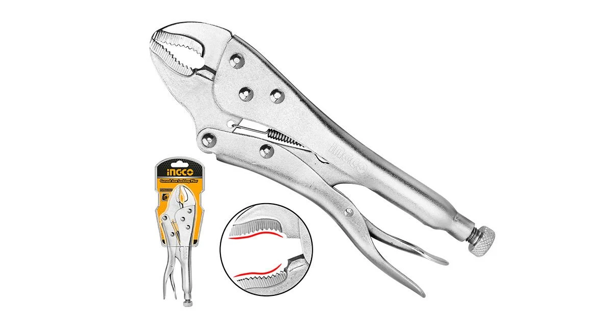 Ingco HCJLW0210 Eğimli Ayarlı Pense 250mm