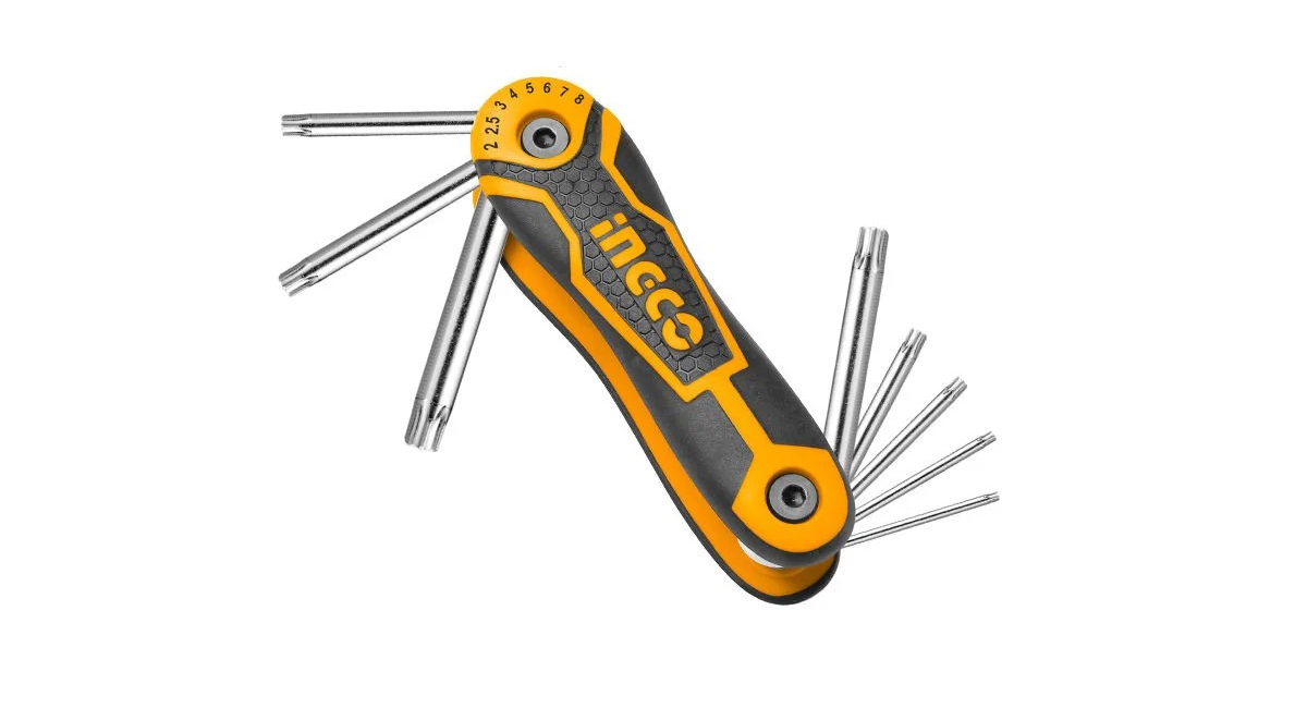 INGCOIngco HHK14083 8'li Çakı Tipi Torx Anahtar SetiING-HHK14083