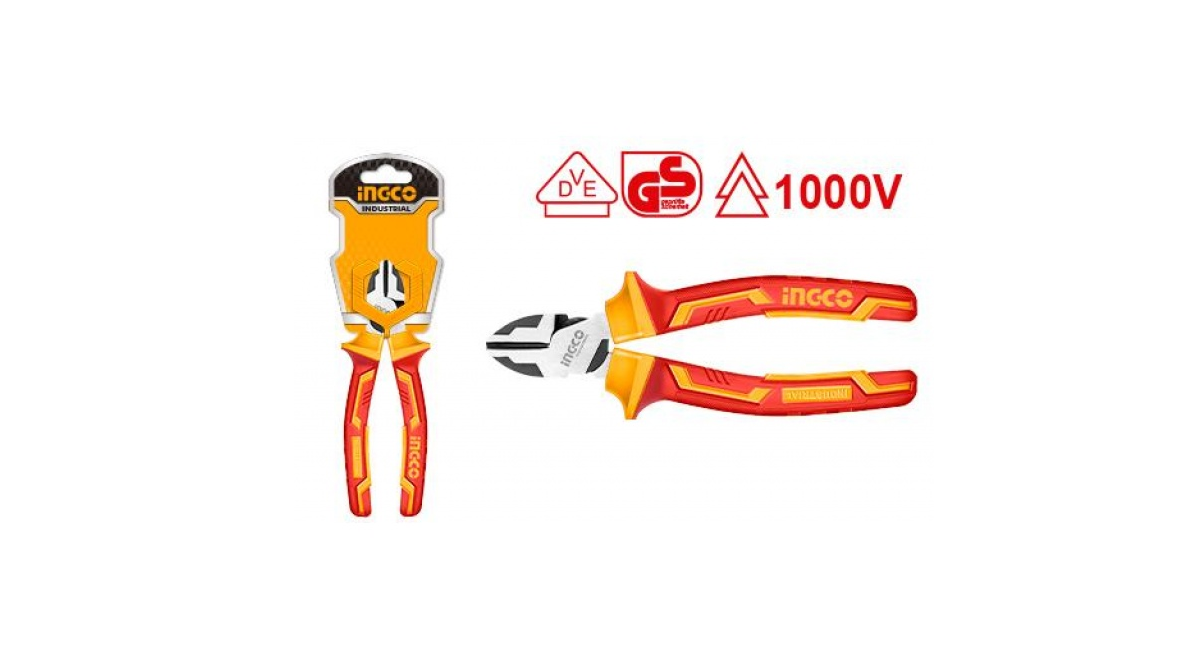 Ingco HIHLDCP28160 İzole Elektrikçi Yan Keski 160mm