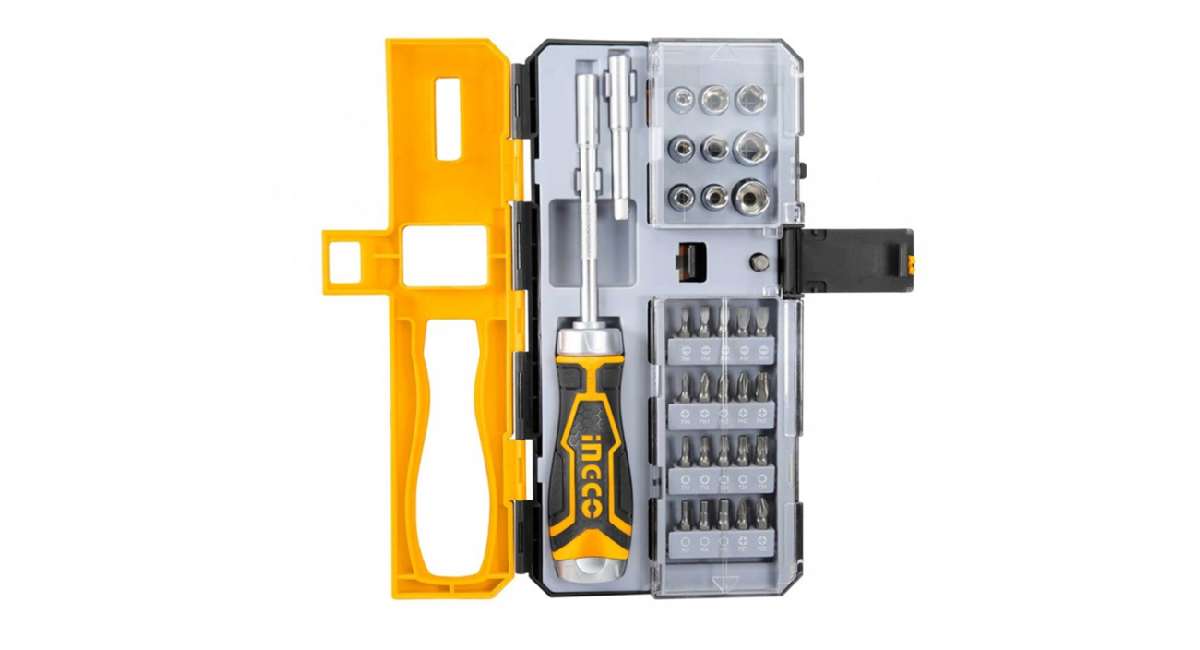 Ingco HKSDB0338 33 Adet Tornavida Seti