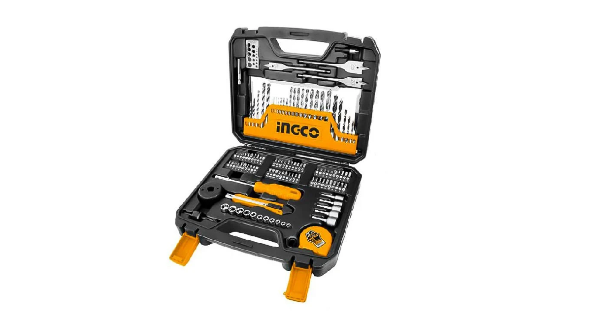 INGCOIngco HKTAC011182 118'li Matkap Ucu, Tornavidalı Vida ve Lokum Seti ING-HKTAC011182