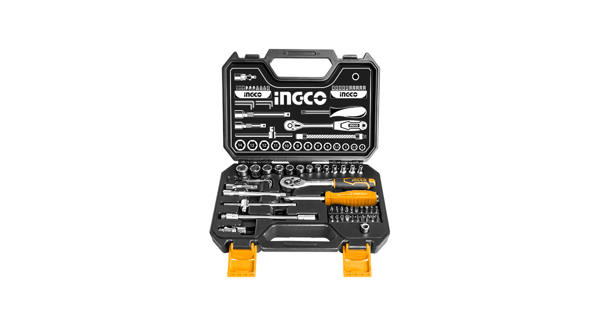 INGCOIngco HKTS14451 Endüstriyel 45 Parça 1/4