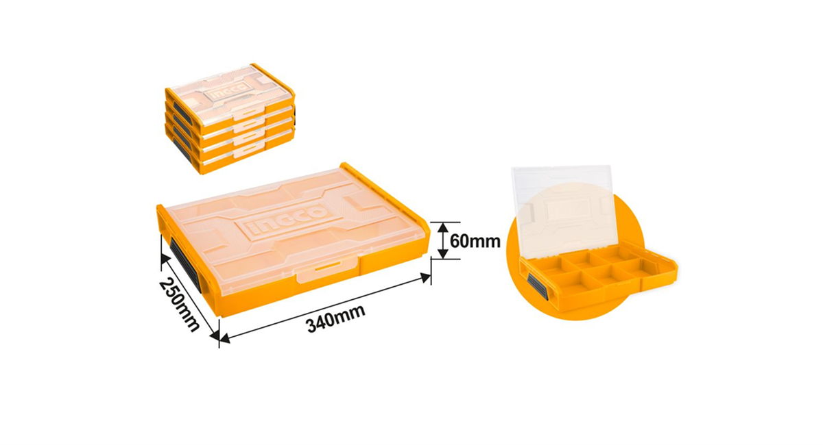 INGCOIngco HKTV01 İstiflenebilir Plastik KutuING-HKTV01