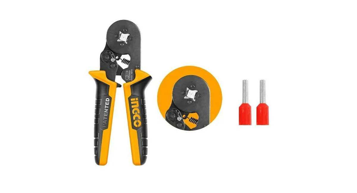 Ingco HRCPG05210Endüstriyel Terminal Sıkma Pensesi 160mm