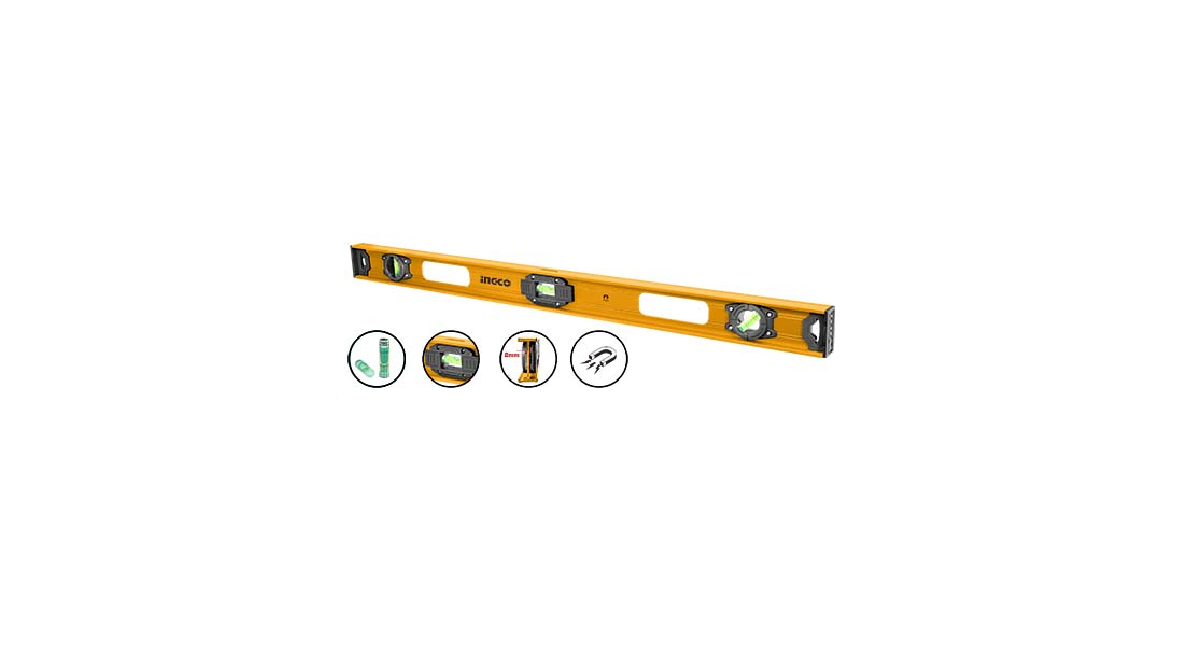 INGCOIngco HSL28120 Mıknatıslı Su Terazisi 120cmING-HSL28120