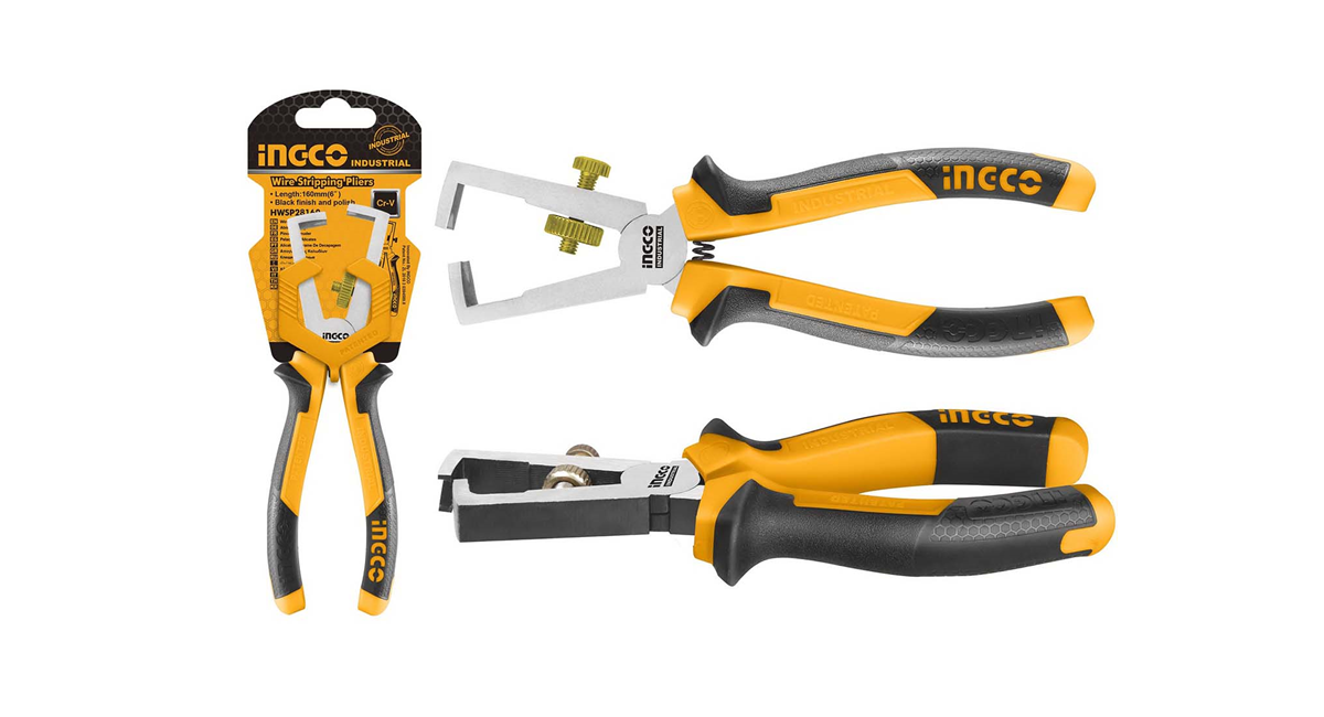 Ingco HWSP28160 Endüstriyel Kablo Sıyırma Pensesi 160mm